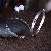 Celestara Silver Bangle